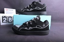 Lanvin Curb Sneaker Black Grey FM-SKRK11-REFL-P2210