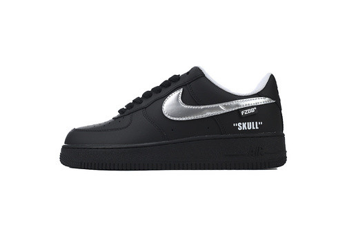 Nike Air Force 1 Low Black Silver FQ4296-101