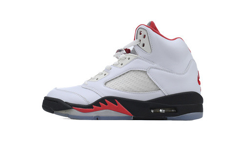 Jordan 5 Retro Fire Red Silver Tongue DA1911-102
