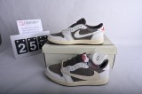 Travis Scott x Air Jordan  1 Low White BrownBarb DM7866-162
