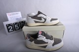 Travis Scott x Air Jordan  1 Low White BrownBarb DM7866-162