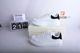 Alexander McQueen Black Velvet Oversized White Black 553680WHGP59061