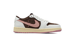 Travis Scott x Air Jordan 1 Low OG SP Dark Pony Pink DZ4137-206