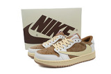 Travis Scott x Air Jordan 1 Low OG Sail Shy Pink DM7866-106