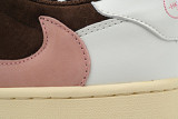 Travis Scott x Air Jordan 1 Low OG SP Dark Pony Pink DZ4137-206