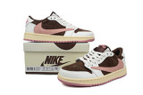 Travis Scott x Air Jordan 1 Low OG SP Dark Pony Pink DZ4137-206