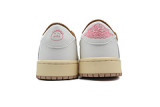 Travis Scott x Air Jordan 1 Low OG Sail Shy Pink DM7866-106