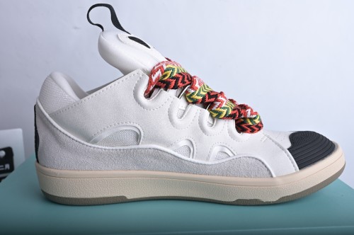 Lanvin Leather Curb White Ivory  FM-SKRK11-DRAG-A2000 / FM-SKRK11-DRA2-A2000