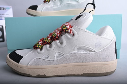 Lanvin Leather Curb White Ivory  FM-SKRK11-DRAG-A2000 / FM-SKRK11-DRA2-A2000