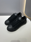 Di*r  B33 Sneaker Black Smooth Calfskin Oblique Raised Embroidery 3SN303ZYQ_H900
