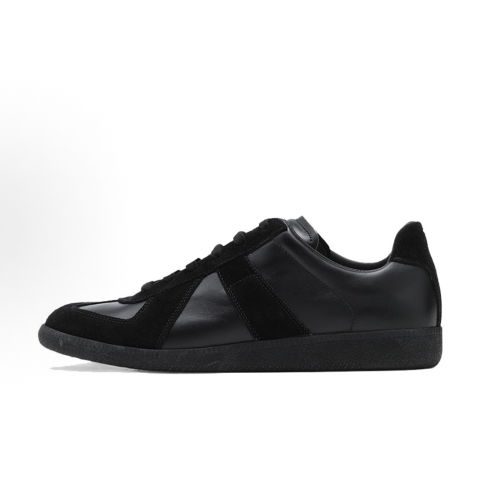Maison Margiela Cowhide sneakers for men black S57WS0236P1897900