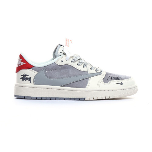 Travis Scott x Nike Air Jordan 1 Low x Stussy SJ2068 130TL