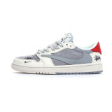 Travis Scott x Nike Air Jordan 1 Low x Stussy SJ2068 130TL