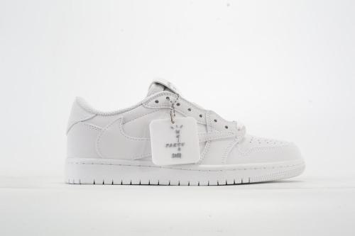 Travis Scott x Air Jordan 1 Low White Party  TD1226-111