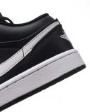 Air Jordan 1 Low Black Summit White 553558-043
