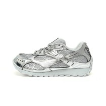 Bottega Veneta Orbit Lace-up Low Sneakers Silver 741357v4v511414