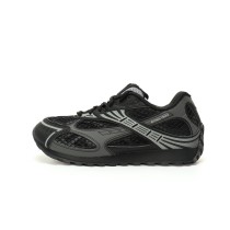 Bottega Veneta Orbit Lace-up Low Sneakers Black 741357v2x401000