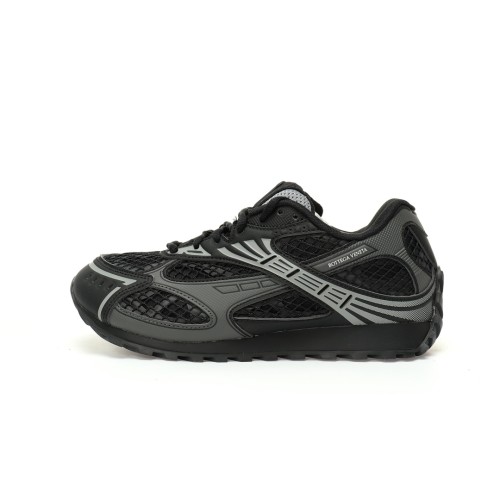 Bottega Veneta Orbit Lace-up Low Sneakers Black 741357v2x401000