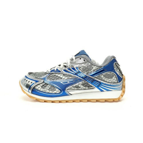 Bottega Veneta Orbit Lace-up Low Sneakers Blue 741357v2x401375