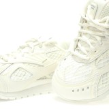 Bottega Veneta Orbit Lace-up Low Sneakers White 741357v2x409013
