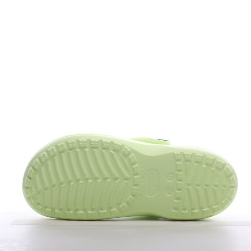 Crocs Baya Platform Clog Green 208186-335