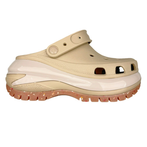 Crocs Classic Mega Crush Clog Pink Clay khaki 207988-2DS