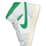 Air Jordan 1 Mid White Pure Platinum Pine Green DQ8423-142