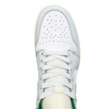 Air Jordan 1 Mid White Pure Platinum Pine Green DQ8423-142