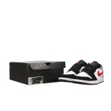 Air Jordan 1 Low White Black Gray Red HF3148-106: A Stylish Sneaker Overview