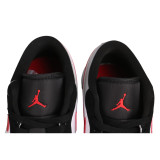 Air Jordan 1 Low White Black Gray Red HF3148-106: A Stylish Sneaker Overview