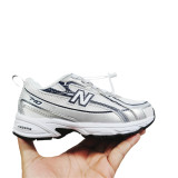 New Balance 740 Kids Sneaker White Gray Silver