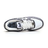 A Bathing Ape Bape Sta Snake Skin Black 1I80191009-0421QD26