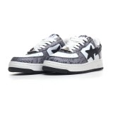 A Bathing Ape Bape Sta Snake Skin Black 1I80191009-0421QD26
