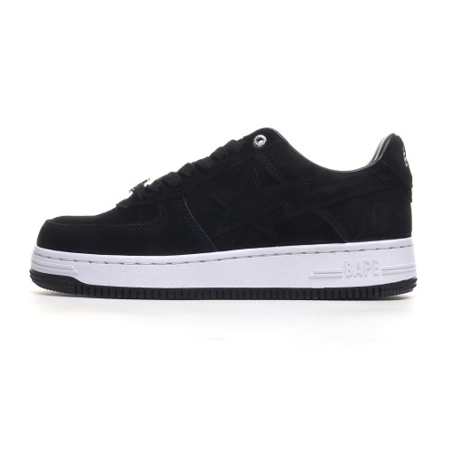A Bathing Ape Bape Sta Black Suede 1H70191004