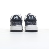 A Bathing Ape Bape Sta Snake Skin Black 1I80191009-0421QD26