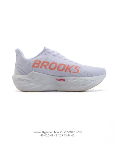 Brooks Hyperion Max 2 WhitePeachCoral 120423 1B 173