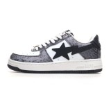 A Bathing Ape Bape Sta Snake Skin Black 1I80191009-0421QD26