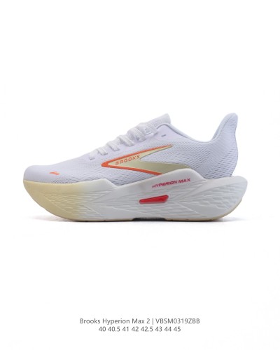 Brooks Hyperion Max 2 WhitePeachCoral 120423 1B 173