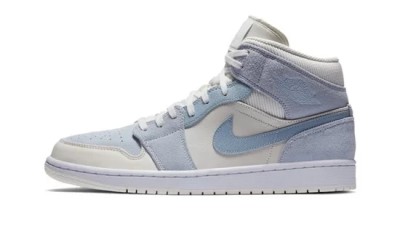 Jordan 1 Mid Mixed Textures Blue  DA4666-100