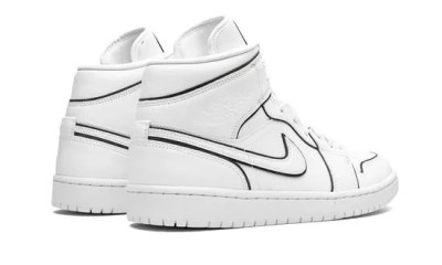 Jordan 1 Mid Iridescent Reflective White (W)      CK6587-100