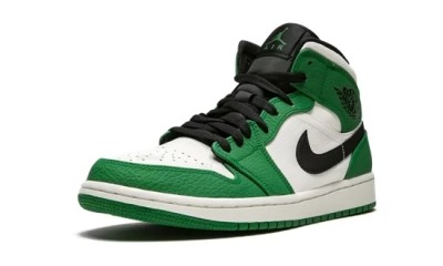 Jordan 1 Mid Pine Green   852542-301