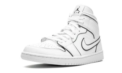 Jordan 1 Mid Iridescent Reflective White (W)      CK6587-100