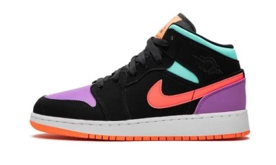 Jordan 1 Mid Multi-Color     554725-083