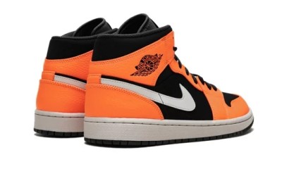 Jordan 1 Mid Black Cone   554724-062