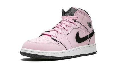 Jordan 1 Mid Pink Foam (GS)   555112-601