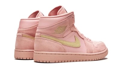 Jordan 1 Mid Coral Gold      852542-600