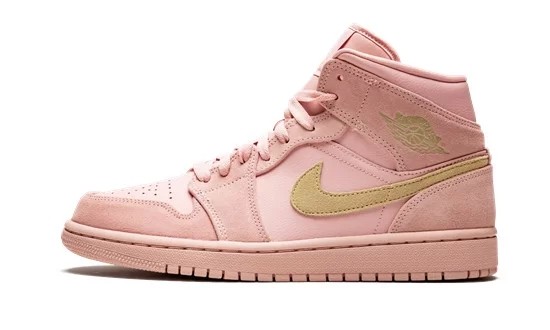 Jordan 1 Mid Coral Gold      852542-600