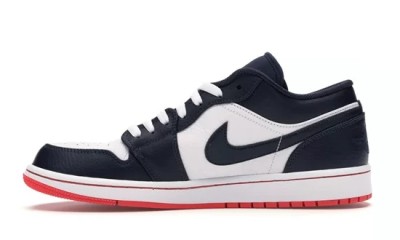 Jordan 1 Low Obsidian Ember Glow      553558-481