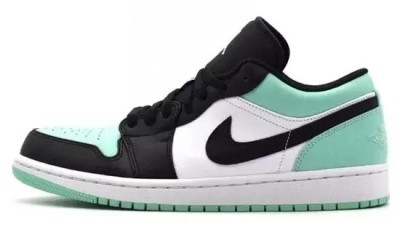 Jordan 1 Low Emerald Toe     553558-117