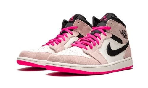 Jordan 1 Mid Crimson Tint   852542-801